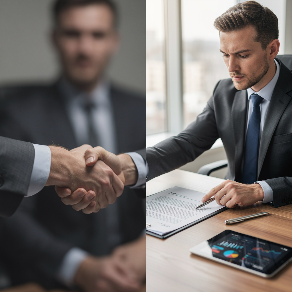 Переход от устных договоренностей к юридическим документам при взаимодействии с консультантом.